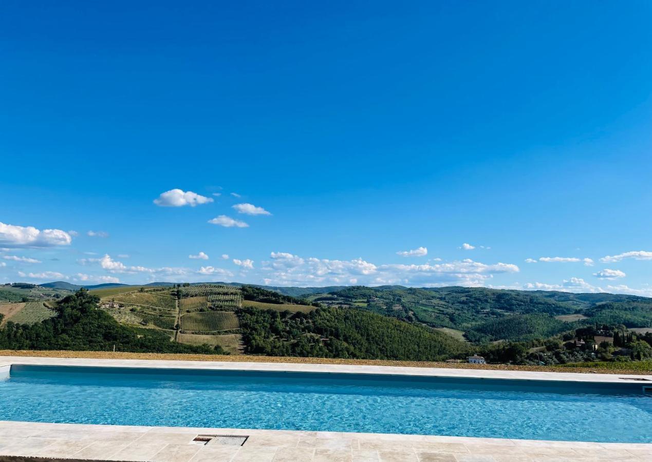Casa Alta Leilighet Greve in Chianti Eksteriør bilde