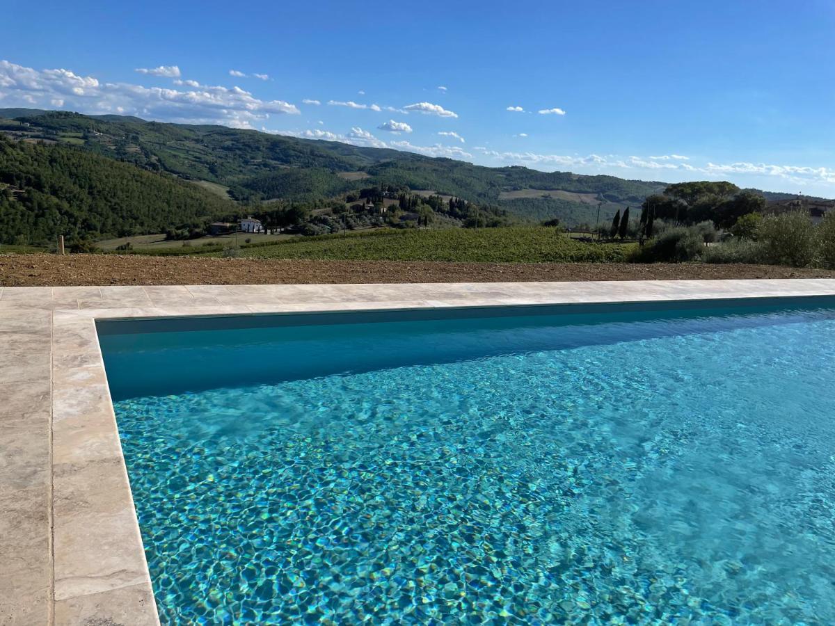 Casa Alta Leilighet Greve in Chianti Eksteriør bilde