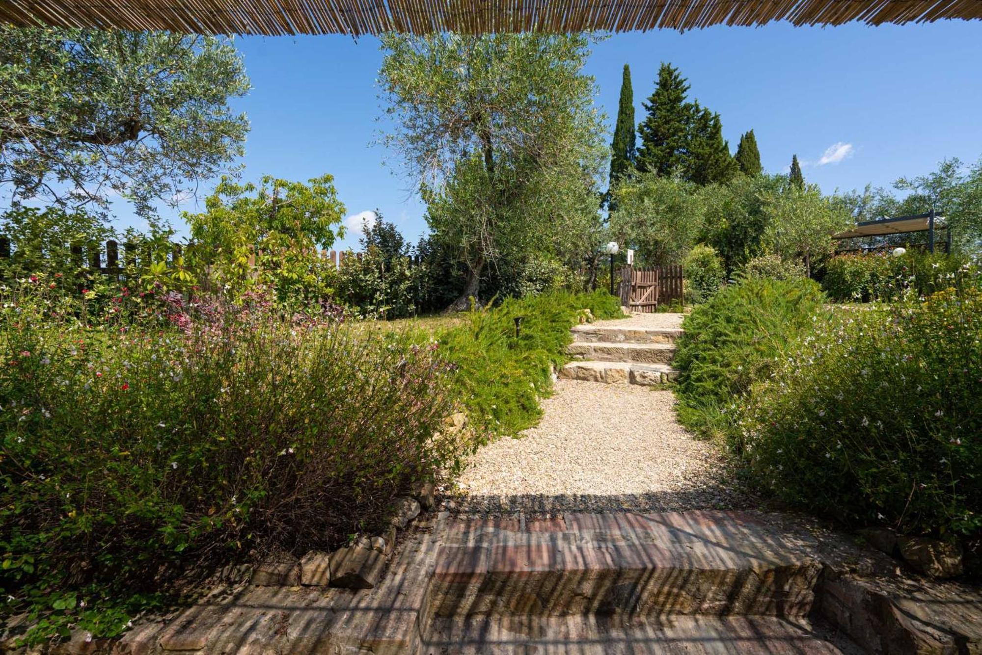Casa Alta Leilighet Greve in Chianti Eksteriør bilde