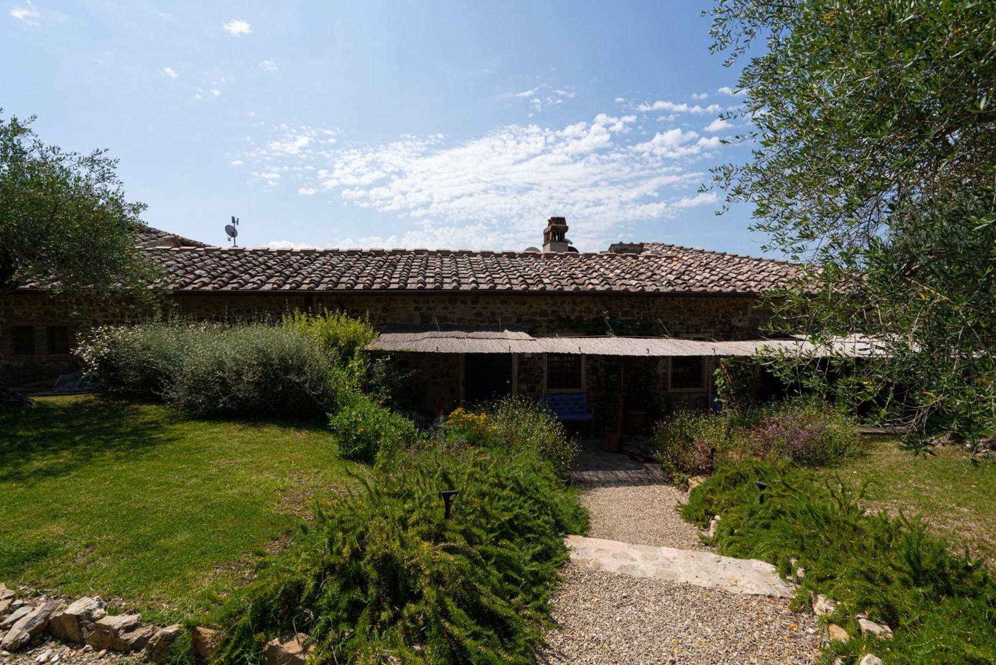 Casa Alta Leilighet Greve in Chianti Eksteriør bilde
