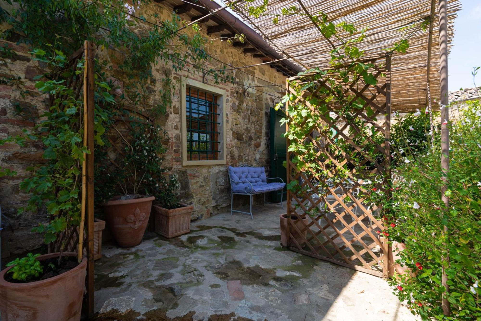 Casa Alta Leilighet Greve in Chianti Eksteriør bilde