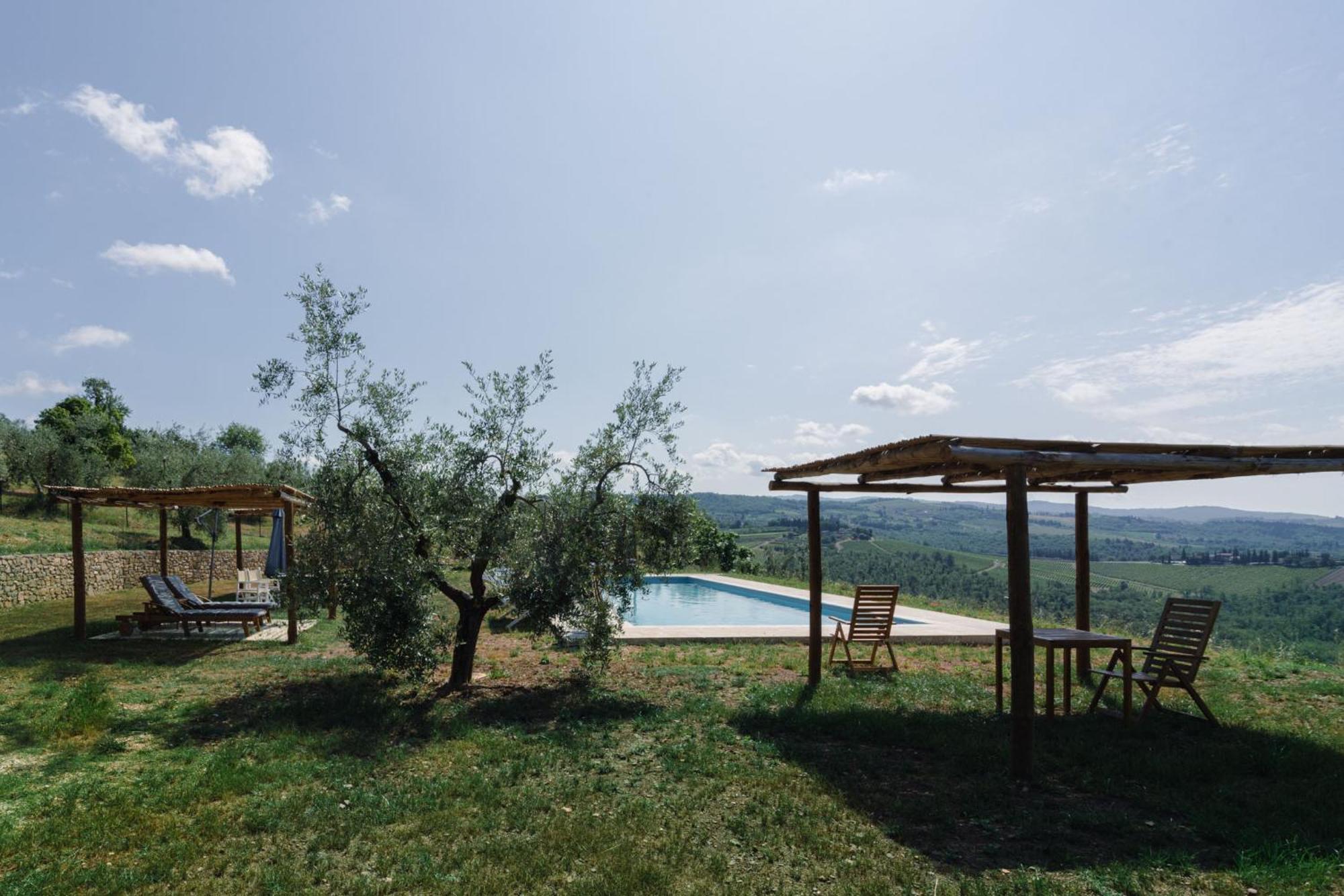 Casa Alta Leilighet Greve in Chianti Eksteriør bilde
