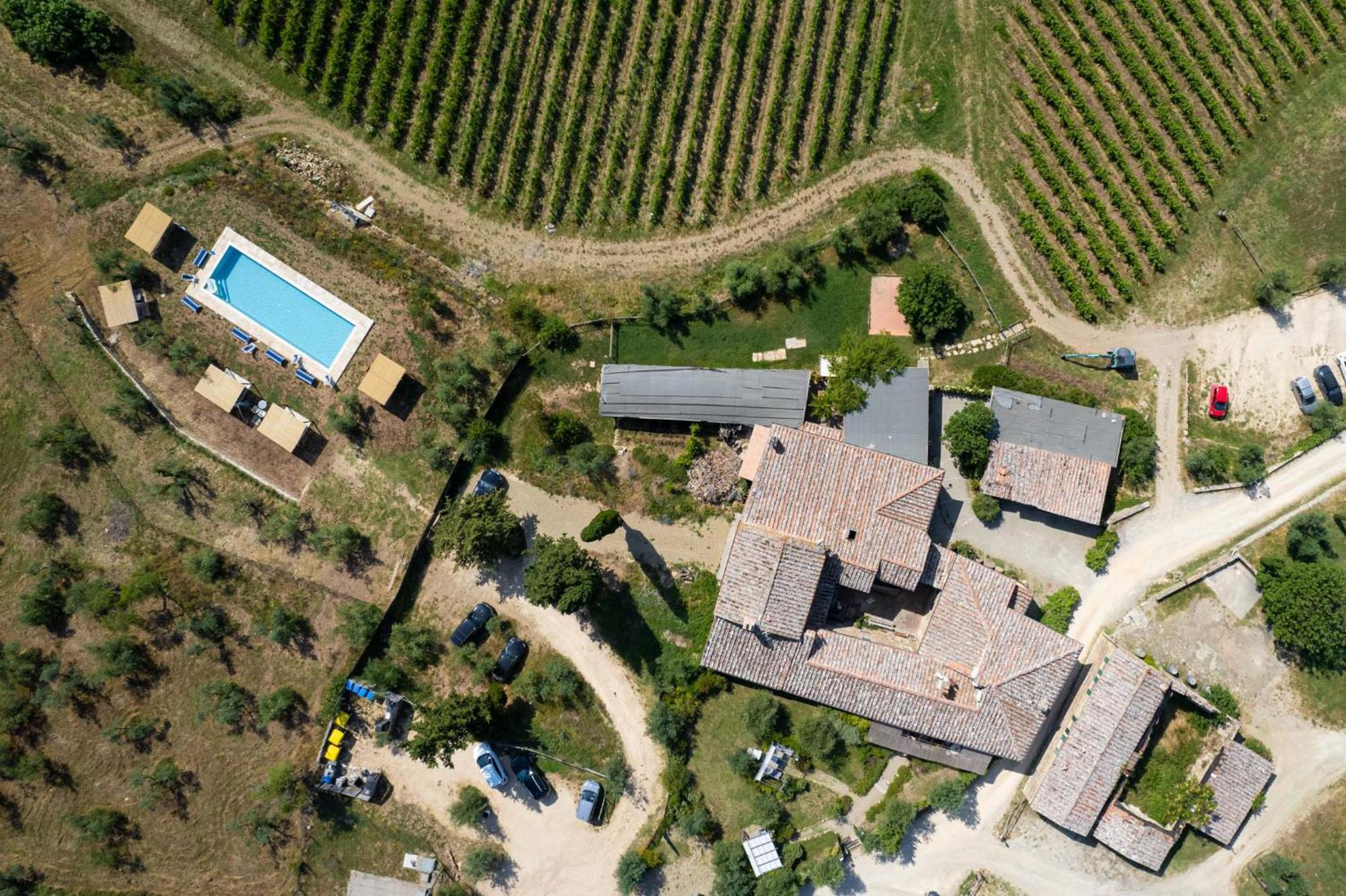 Casa Alta Leilighet Greve in Chianti Eksteriør bilde