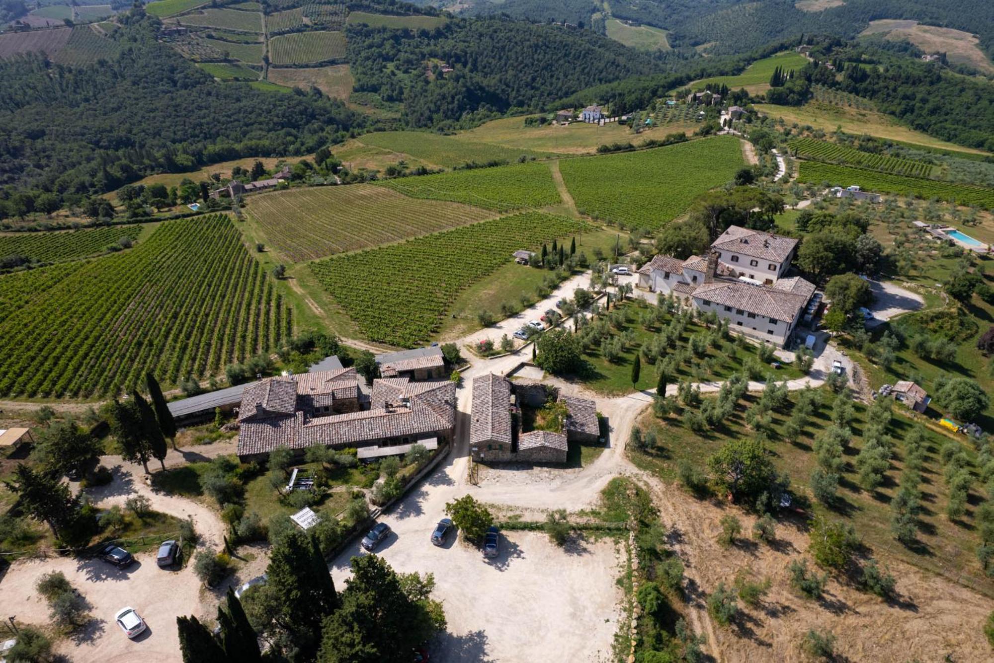 Casa Alta Leilighet Greve in Chianti Eksteriør bilde